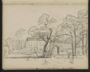 Vue de la maison Diepenheim - Willem Arnoldus Witsen